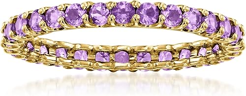 Vista 9 de Ross-Simons Eternity Gemstone Band in 14kt Yellow Gold