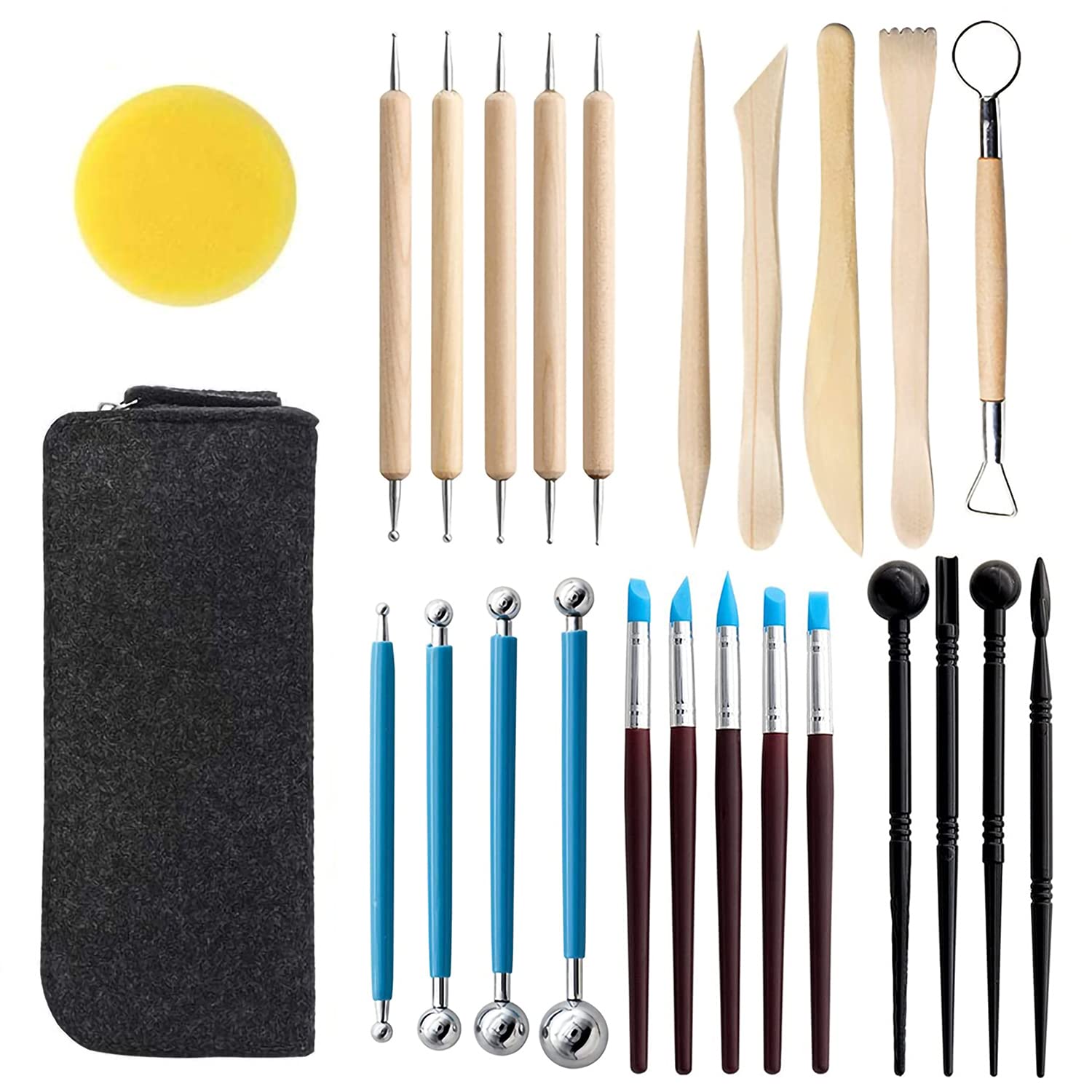 VieVogue Polymer Clay Tools,Ceramic Clay Tools Set,Modeling Clay