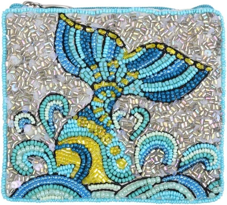 Bamboo Trading Essential Pouch Salty Mermaid, 4.75-inch Width x 4-inch Height