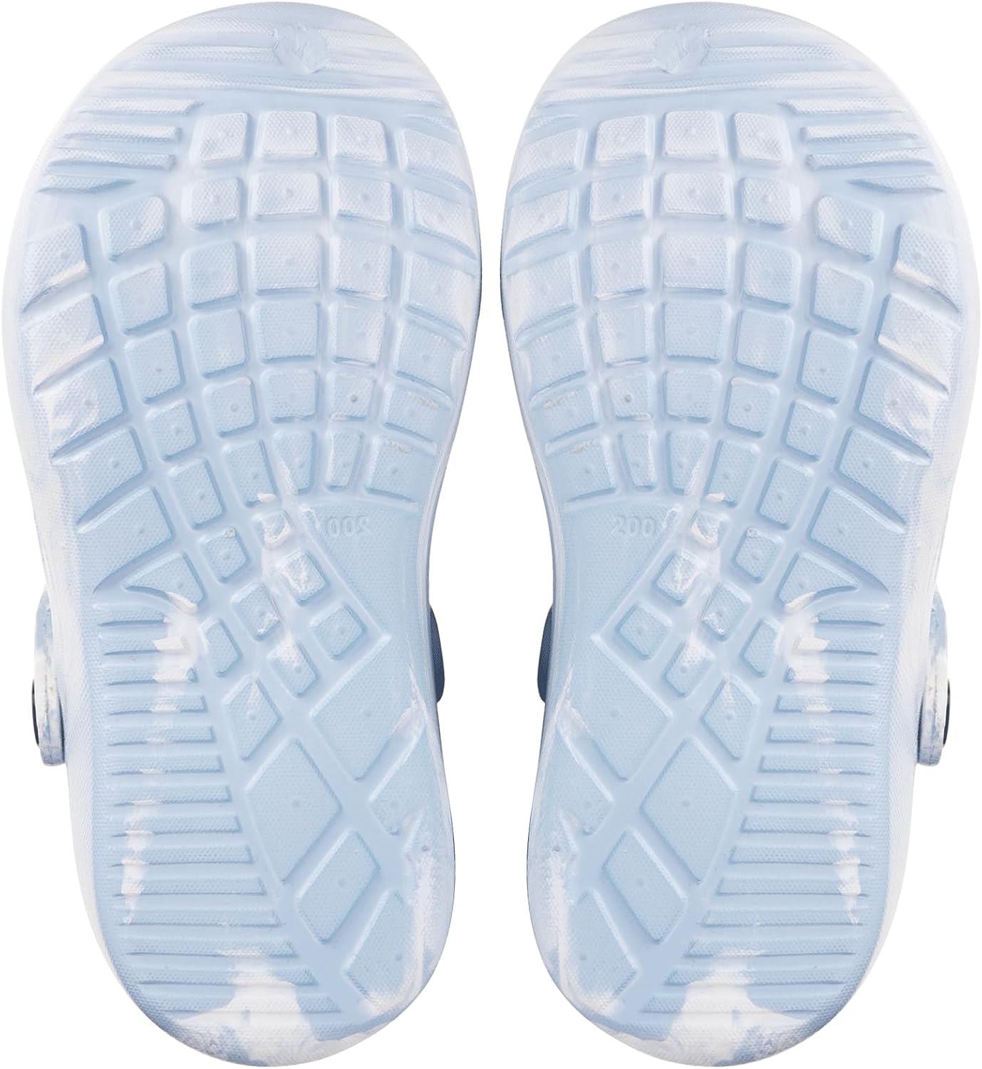 Gaatpot Kids Toddler Garden Clogs Girls Boys Slip on Sandals Beach Pool Slipper Kids Comfortable Water Shoes,Light Blue,150