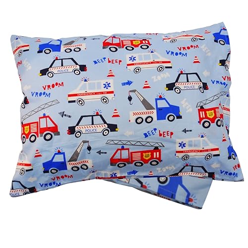 ZPECC Almohada para niños pequeños con funda de almohada, almohadas de bebé para dormir, 13 x 18 pulgadas, almohada suave y transpirable para cuna,