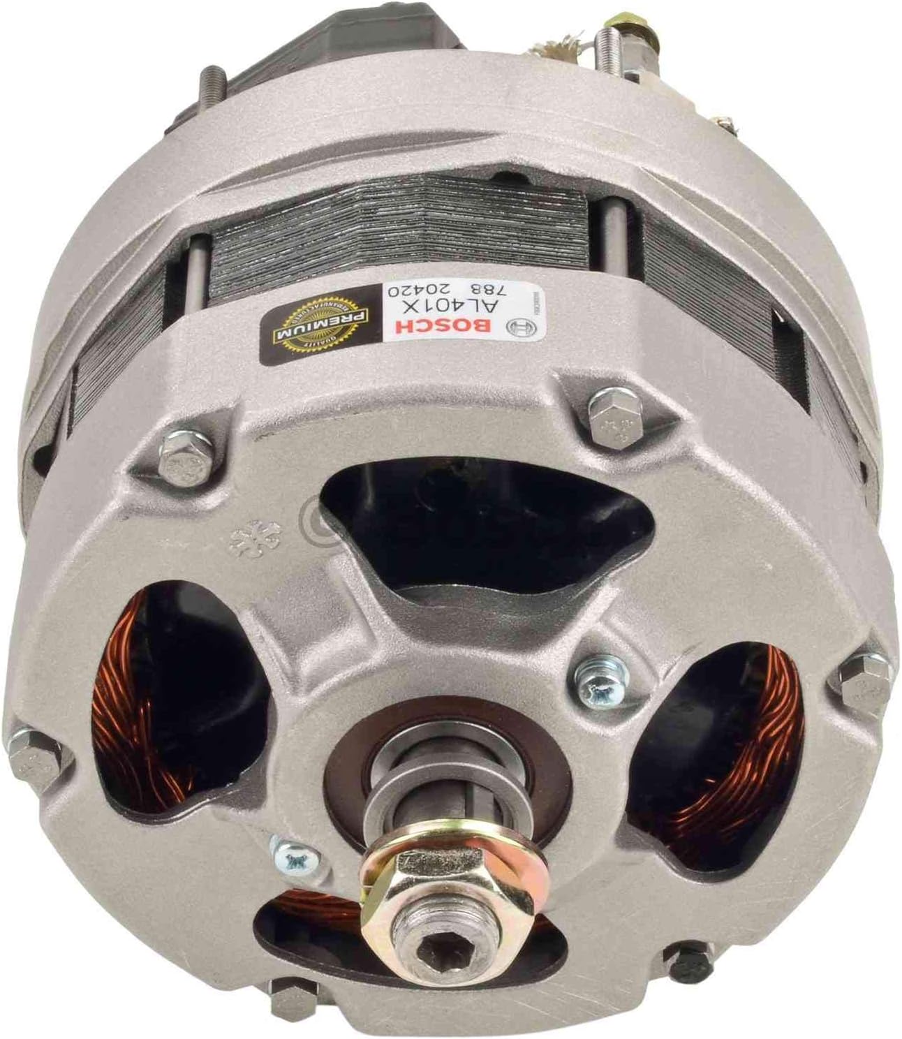 BOSCH AL401X Premium 100% Remanufactured Alternator - Compatible With Select Porsche 911; 90 Amp