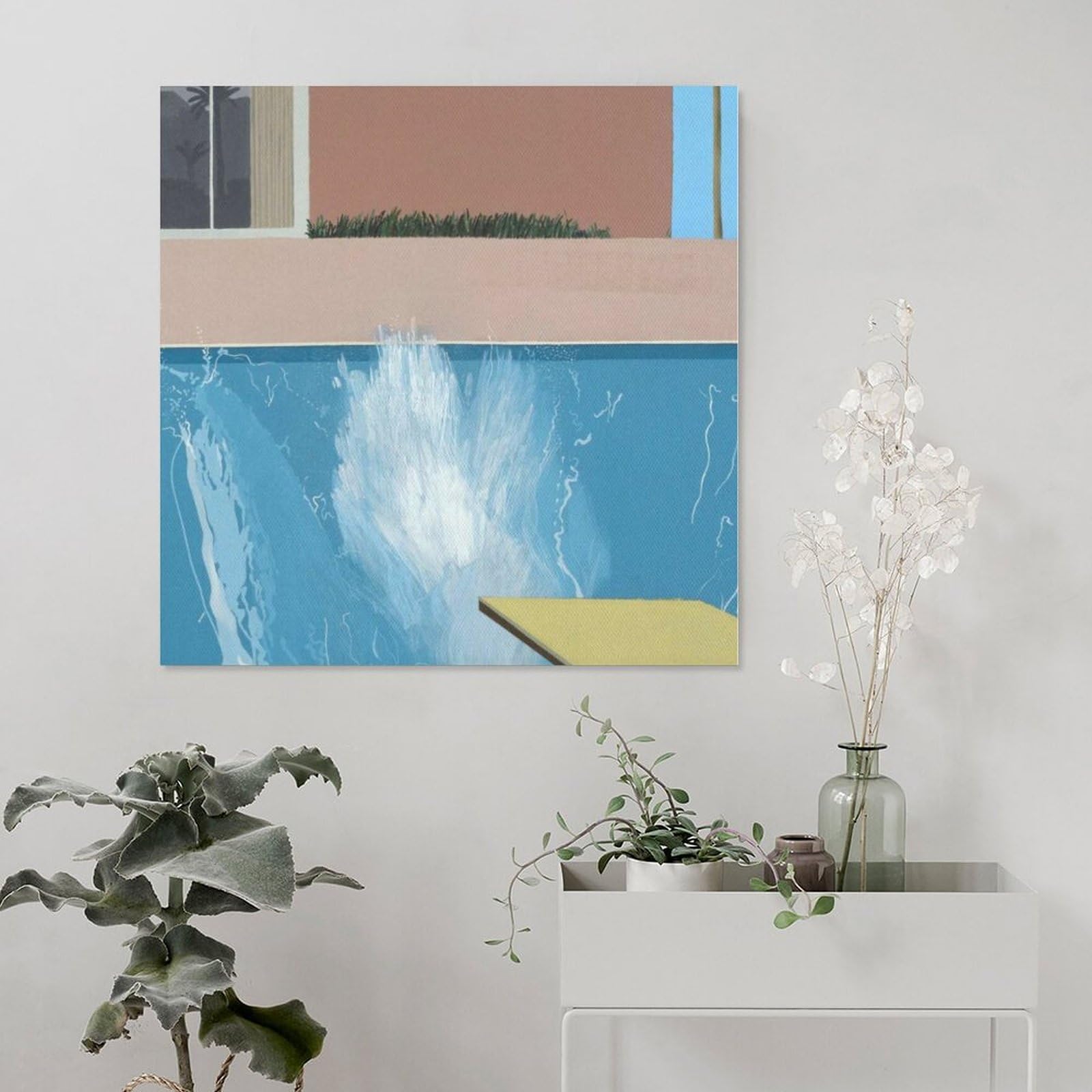 Amazon.co.jp: David Hockneyデイヴィッド・ホックニー絵画 花