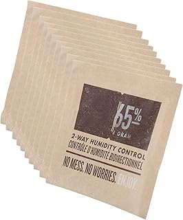 Cigar Humidor Sealing Bag, Humidity Control Bag, Lightweight and Durable, Easy to Use for Cigar Box, Cigar Case Maintenance (65% Humidity)