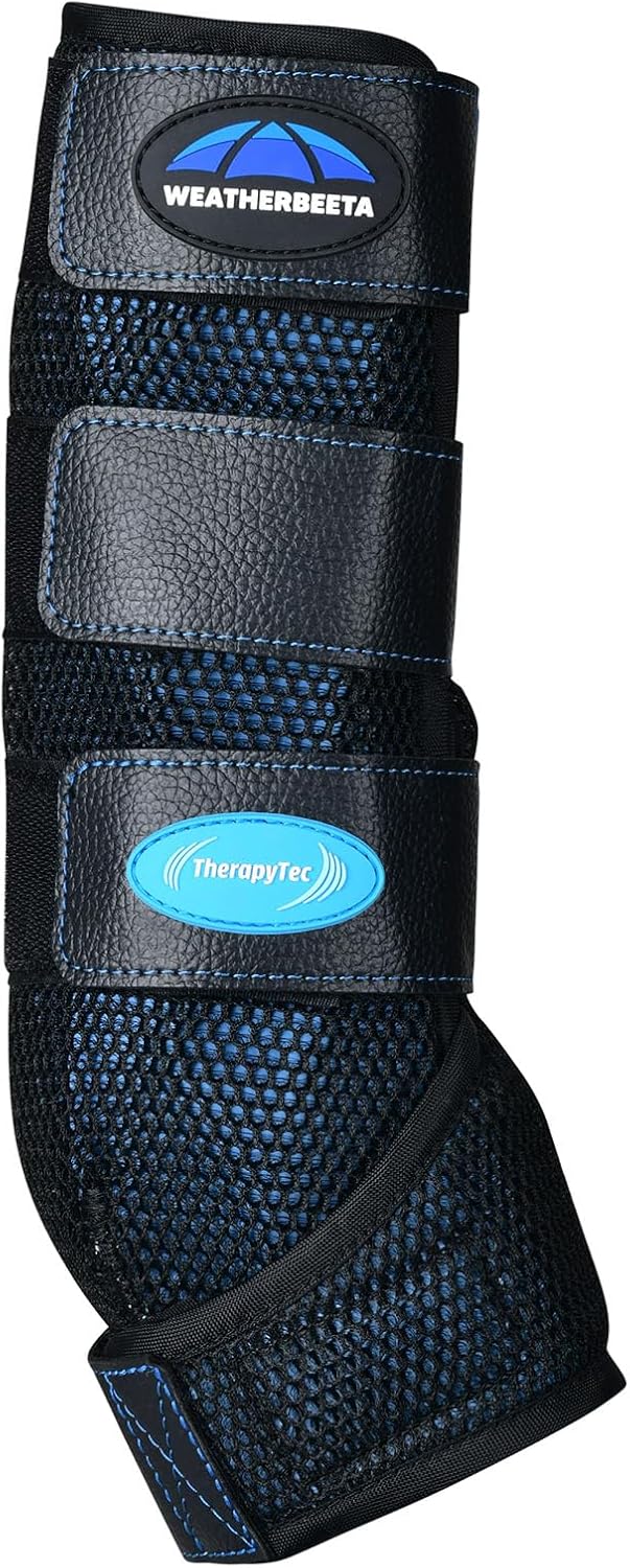 WeatherBeeta Therapy-Tec Cold Water Boots, Black/Blue, Medium
