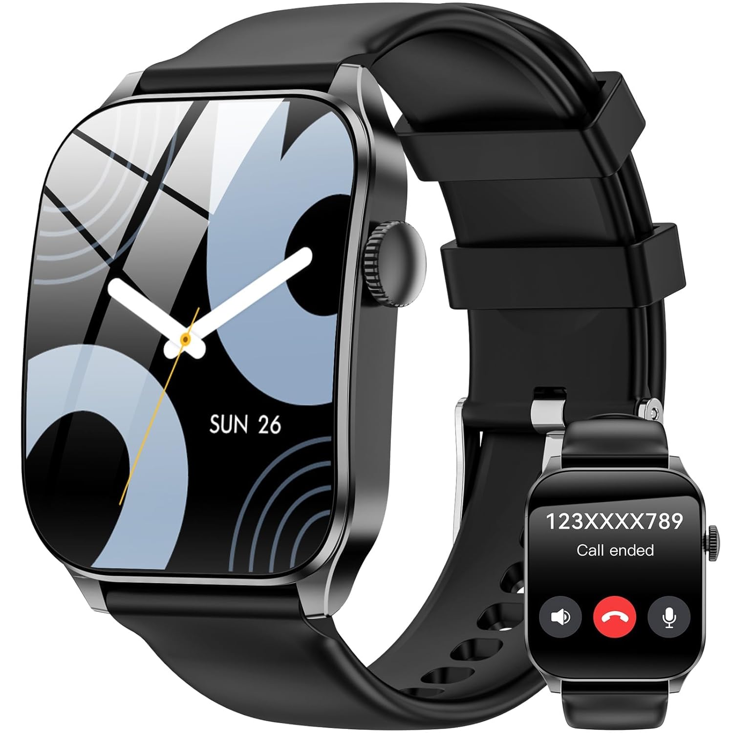 Curve Smart Watch for Men Women 1 91 Smartwatches with 120 Sport Modes Fitness Tracker with Bluetooth Call