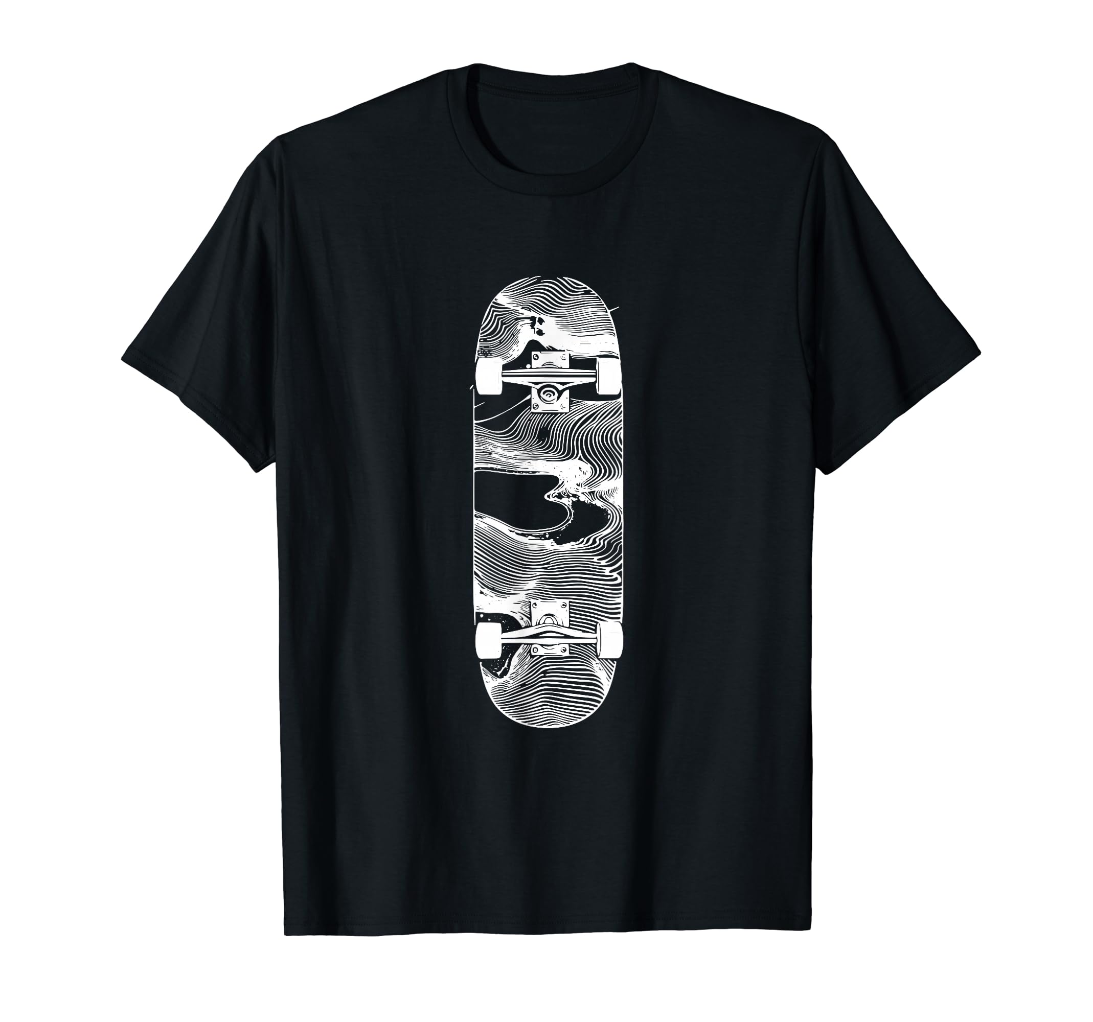 Amazon | スケボー スケッチ スケボーファン Tシャツ | Tシャツ 