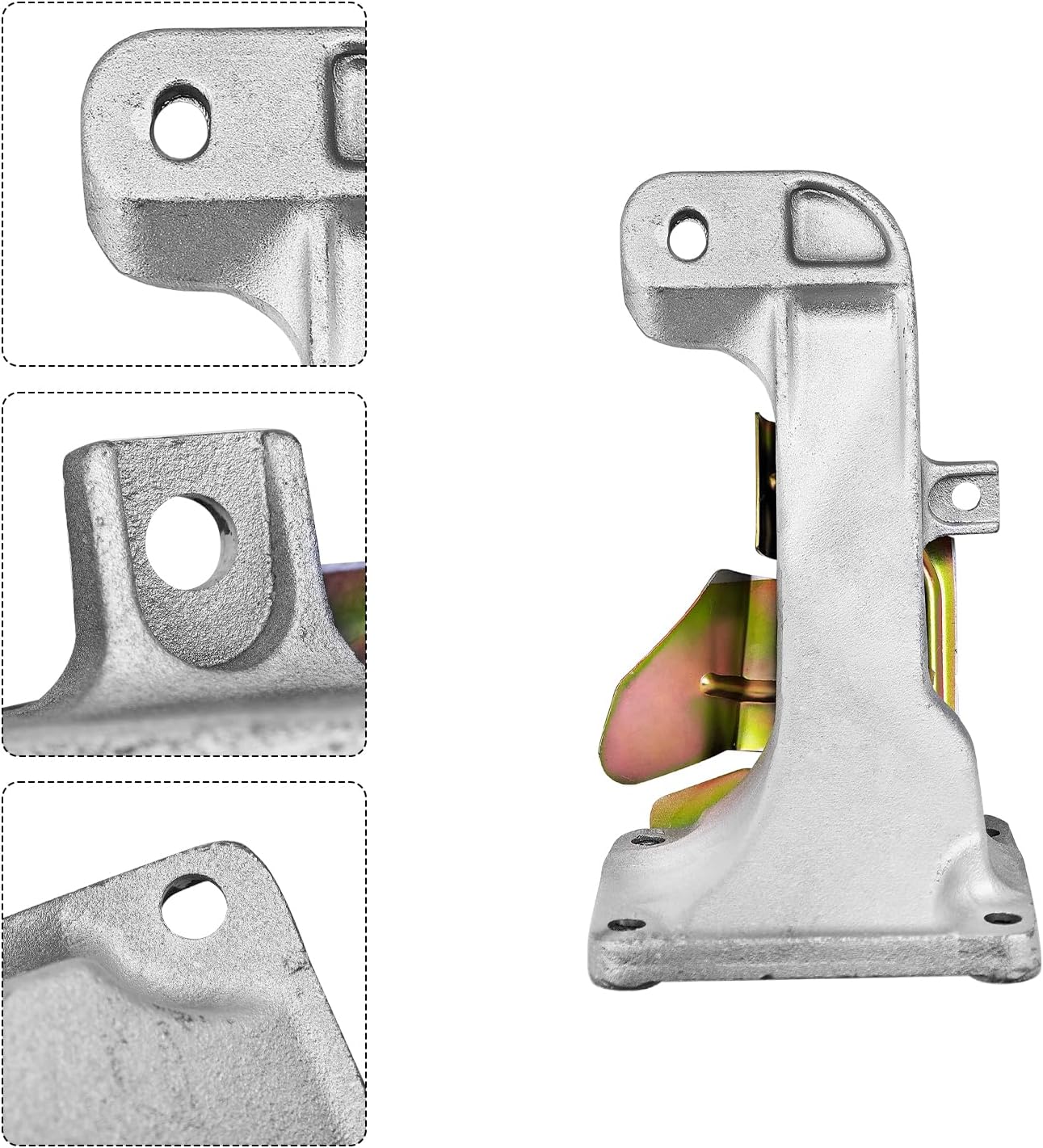 Aluminum Left & Right Engine Motor Mount Brackets Compatible with BMW M3 1995-1999, Z3 1997-1999, 325i 1992-1999, 328i 1996-1999, Fit for E36 M50 M52 M54 Engine, Replace# 11811141137, 11811138249