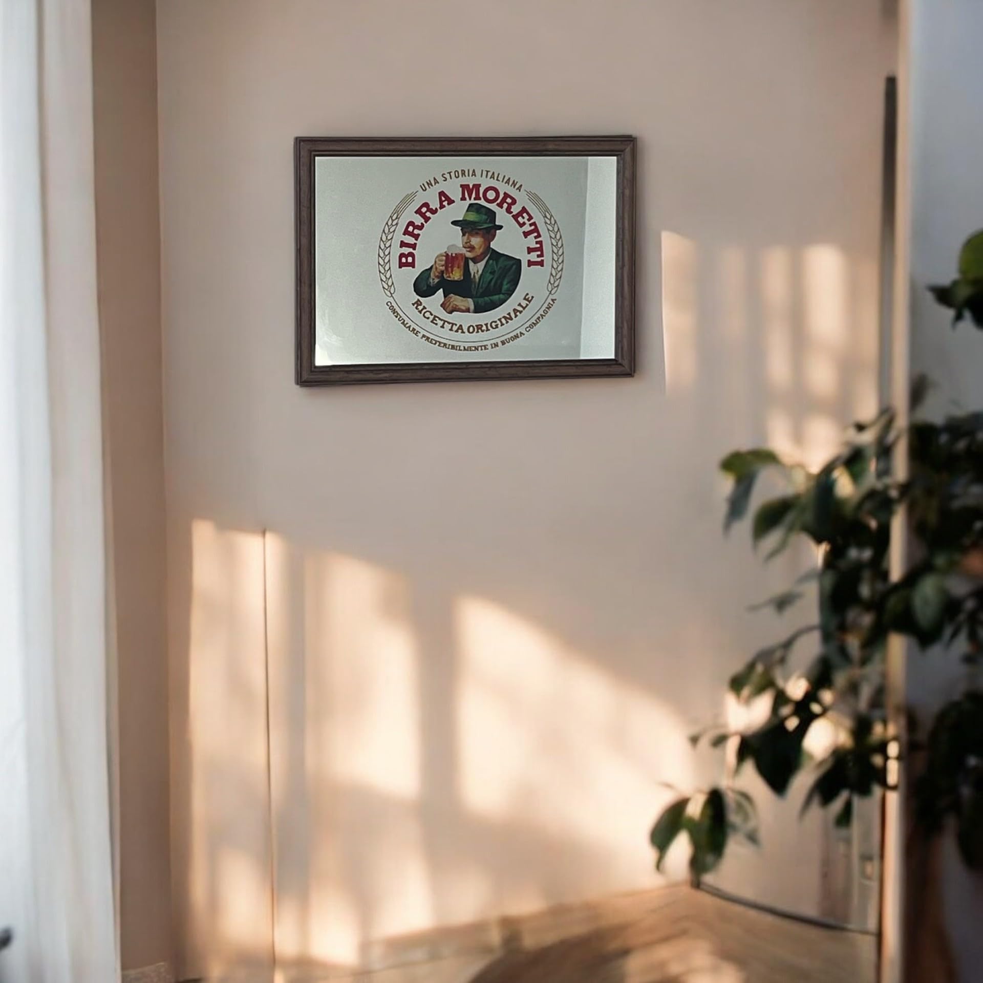 Laurie's Pub and Bar AccessoriesBirra Moretti Small Mirror