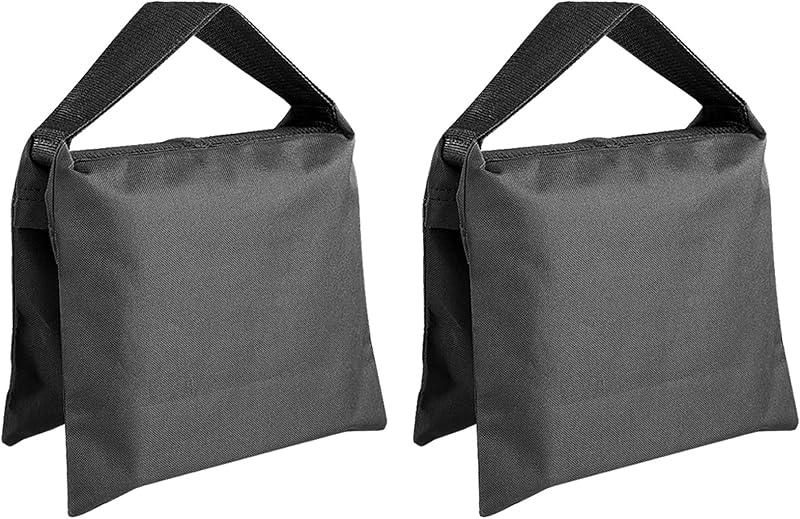 NEEWER Heavy Duty Photographic Sandbag Studio Video Sand Bag, 2 Packs Set | For Light Stands, Boom Stand, Tripod