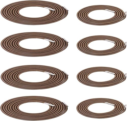 Miniatura 2 de SunnyZoo Cables de repuesto profesional para herramienta de reparación reclinable de gravedad cero para silla de salón (marrón, 8 cordones)