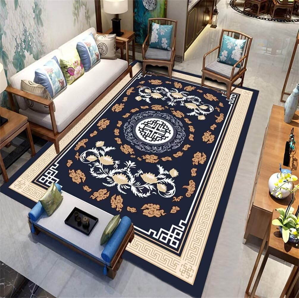 Chambre froide ou grand salon impersonnel ? Ce tapis floral oriental doux change tout