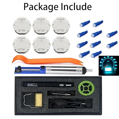 Miniatura 7 de para GMC GM Gauge Instrumento Cluster Kit de reparación de motor paso a paso Bombillas X27 168