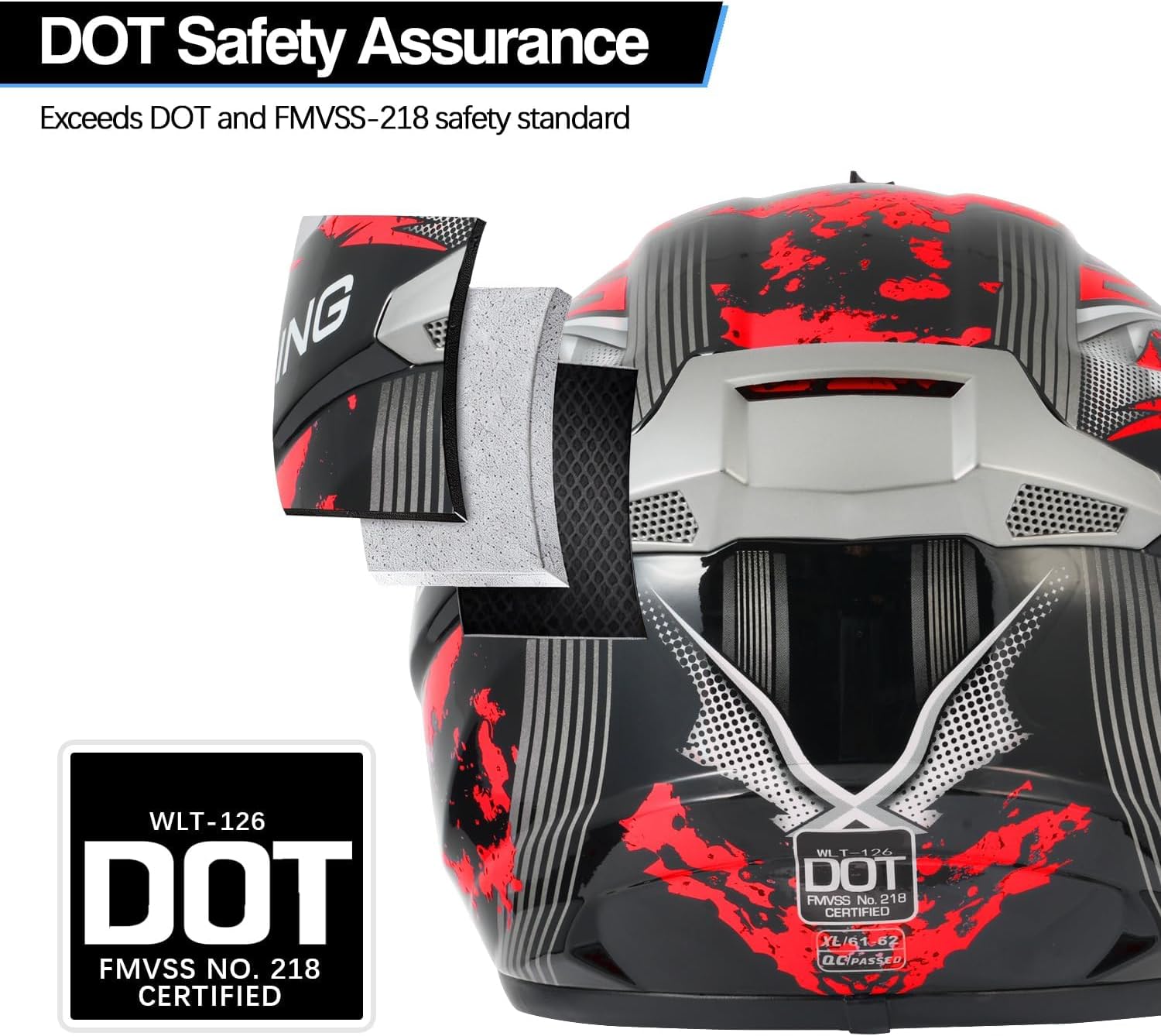 Youth Kids Dirt Bike Helmet Motocross ATV Dirtbike BMX MX Go-Kart 4-Wheeler Quad Offroad Motorcycle Helmet Goggles Gloves Mask DOT Certified