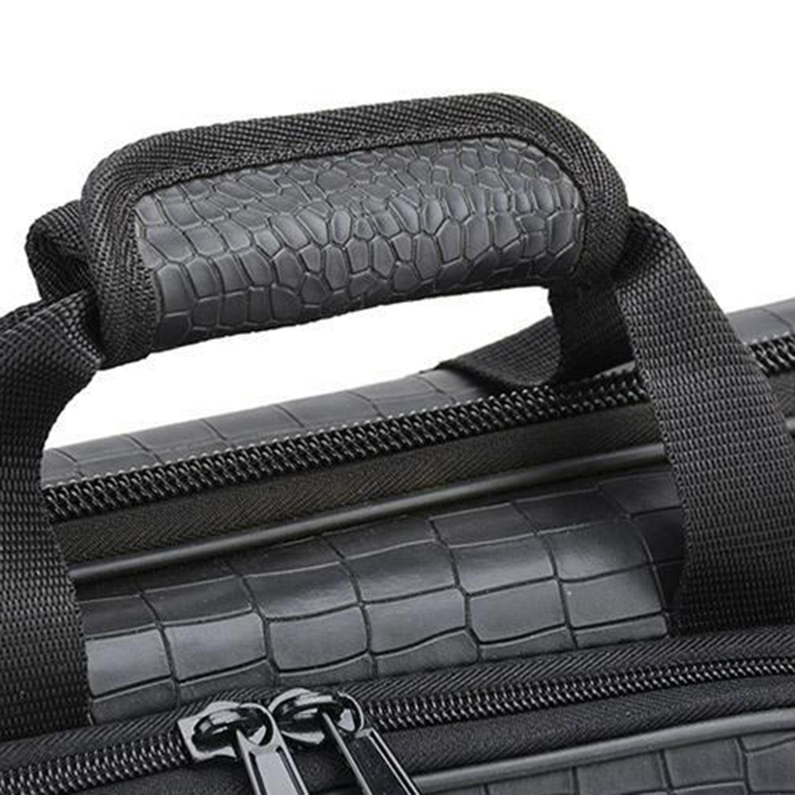 FITYLE Borsa per professionale Oxford morbido cotone rigida per strumento in ottone, Del Grano Del coccodrillo