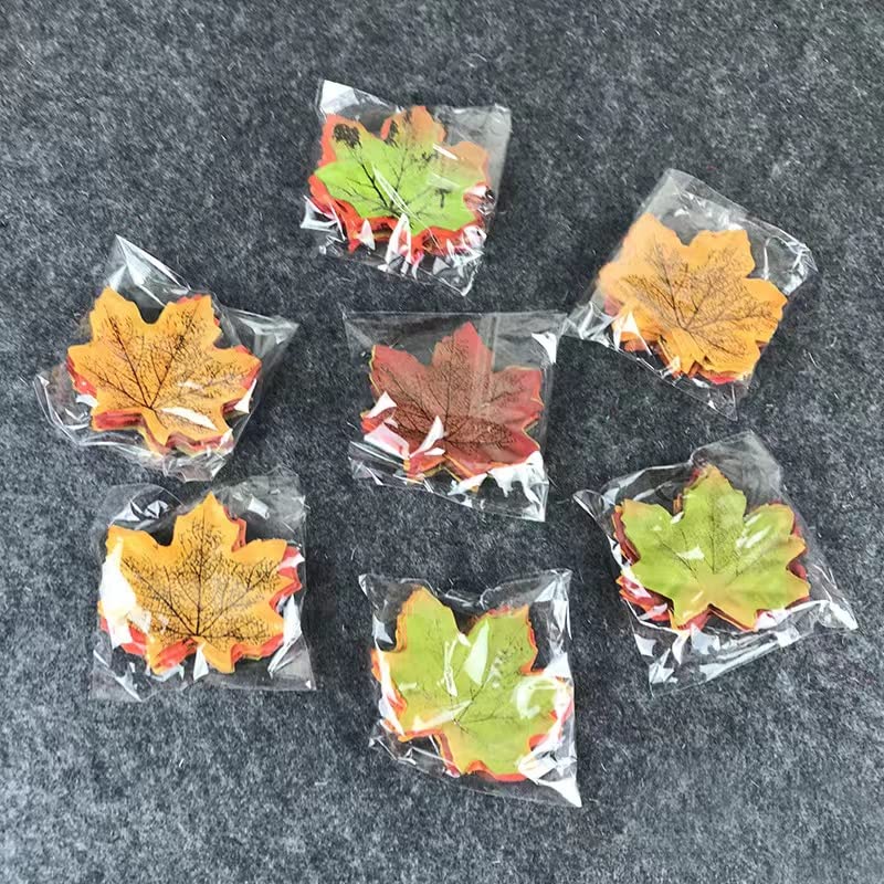 Amazon｜装飾 用 紅葉 造花 もみじ 13色 650枚 セット 楓の葉 秋 飾り