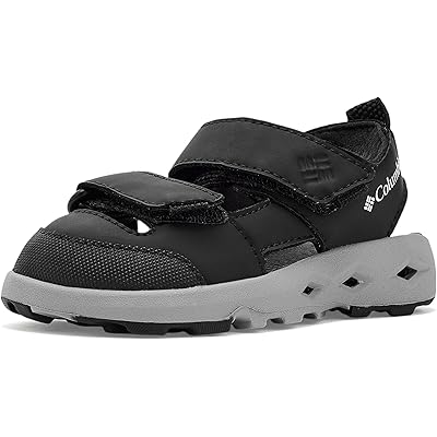 Columbia Kids Techsun Adventure PT (Toddler/Little Kid/Big Kid) black/white