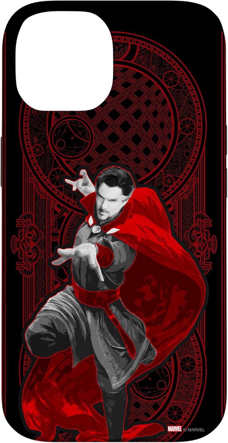 Marvel Doctor Strange Multiverse of Madness Cosmic Black Case for iPhone XR