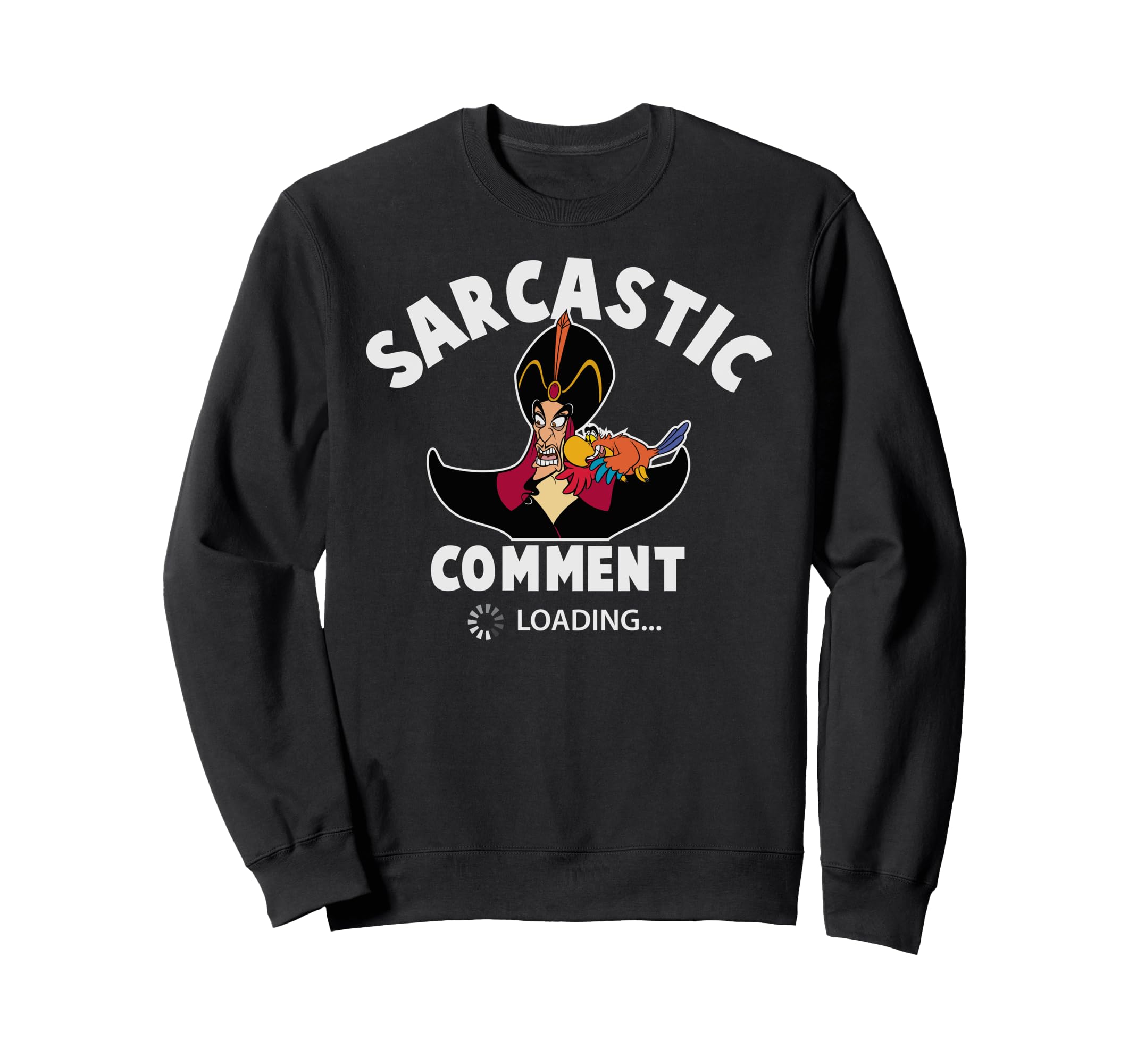 Sweat Jafar Disney pull imprimé loading rigolo manches longues - 3