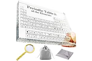 Periodic Table with Authentic Element Samples | Science Element Collection for Learning