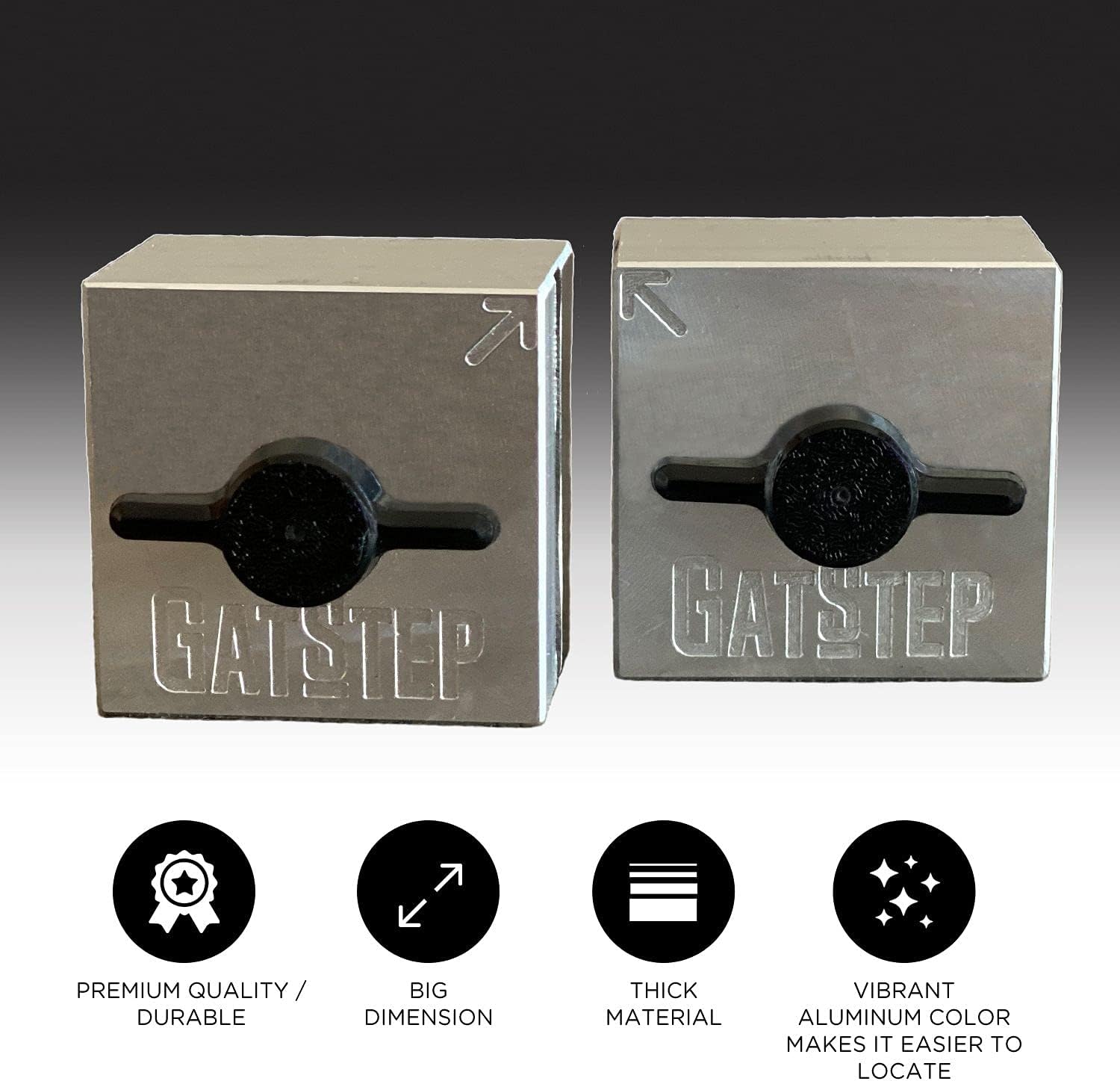 Stair Gauge - Stair Stringer Tool - Framing Square Buttons - Maximum 10 Degree Angles - Carpenter Accessories - Heavy Duty Gauge