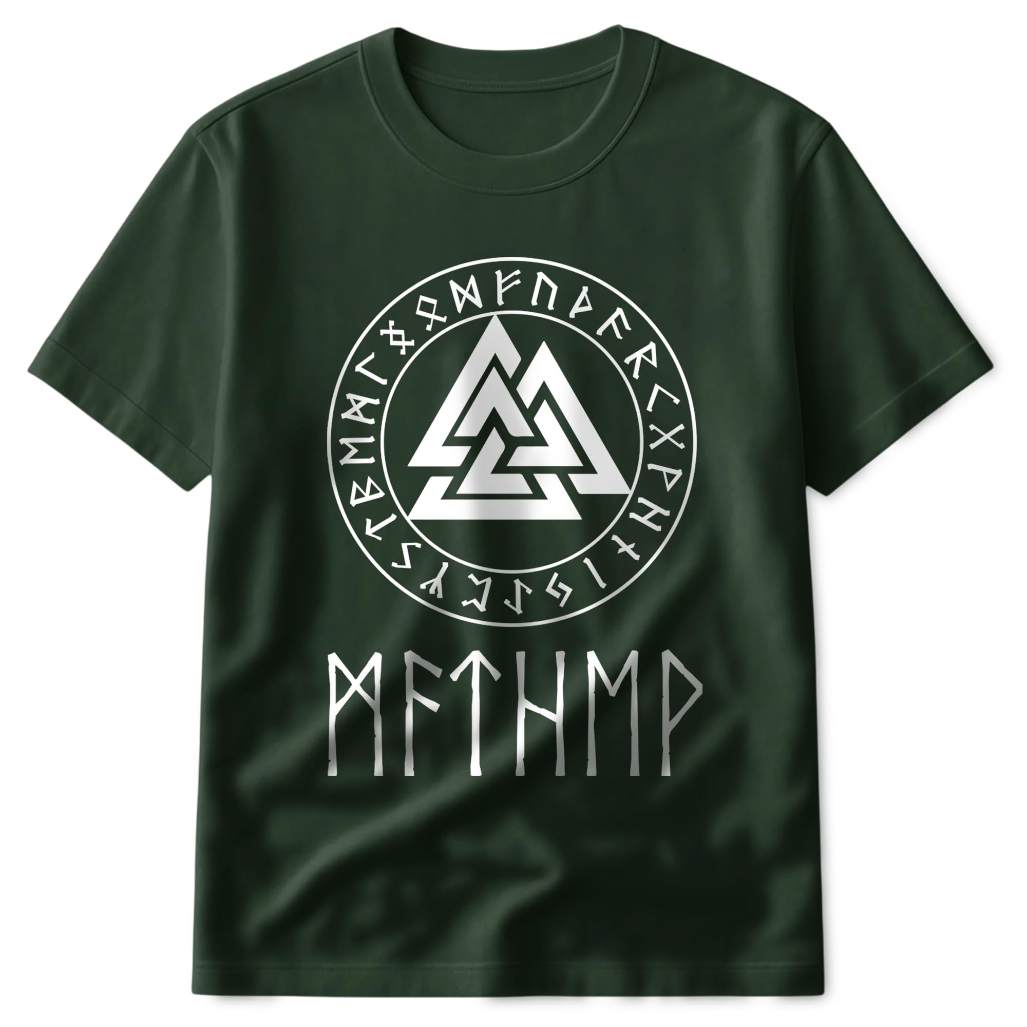 Personalized Viking Runes Shirt with Name in Norse Rune Alphabet, Unisex Norse Mythology T-Shirt Sweatshirt Hoodie