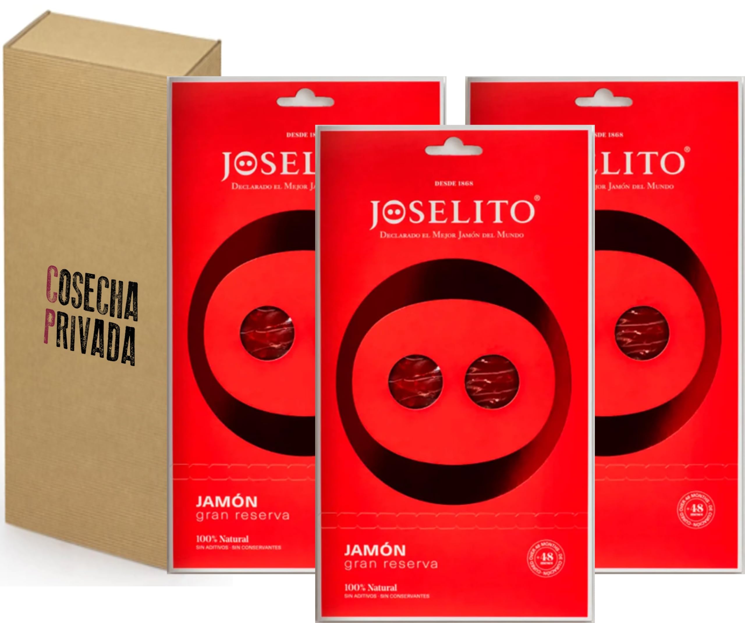 Prosciutto affettato Joselito Gran Reserva (3 bustine da 70 g)