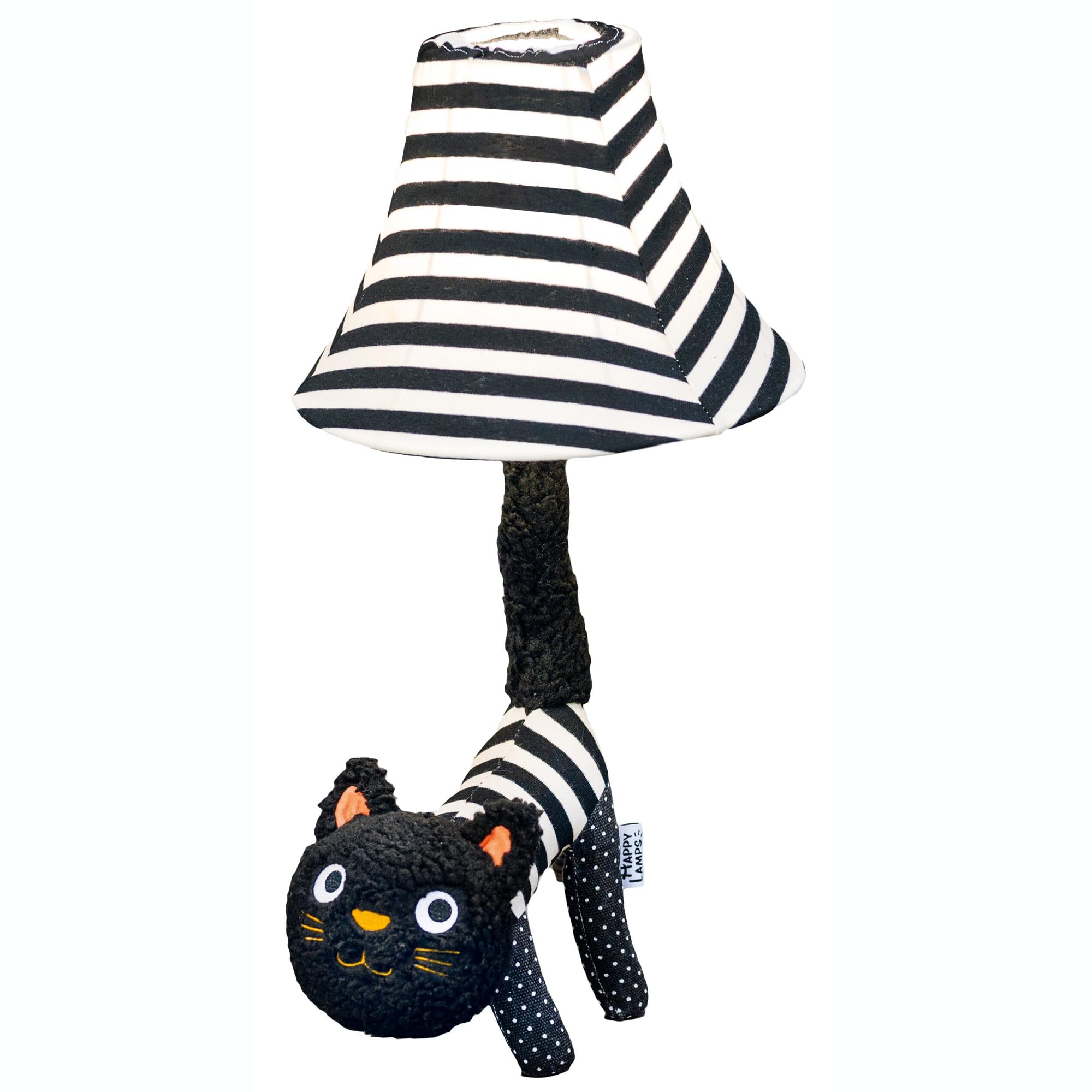 Happy Lamps Baby Luna Katze LED-Tischlampe 48 cm, Kinderzimmer Deko | handgefertigt, kindersicher, ideal fürs Kinderzimmer, Geschenkidee