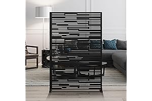 Elevens Free Decorative Privacy Screen with Stand: Ultimate Outdoor Privacy and Style