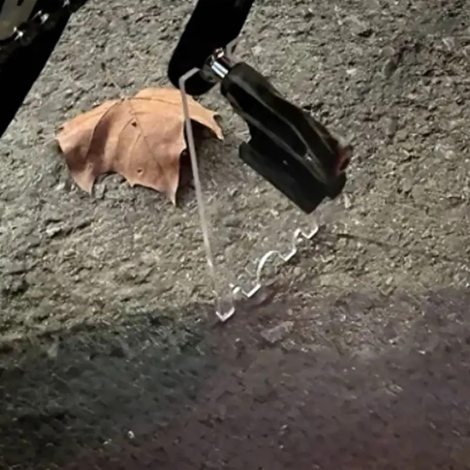 Accessoires Support de vélo en Plastique Transparent antidérapant béquille de vélo réparation Support de vélo