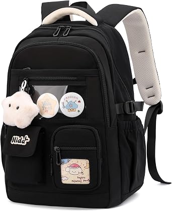 ZESU Backpack - Korean Style, Large Capacity Rucksack for Women, Girls, Students - School, Commuting, Travel, Outdoor Casual Backpack