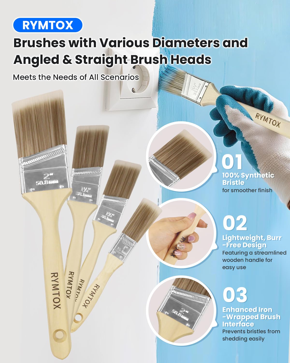 33PC Paint Roller Kit - Easy Painting! -4