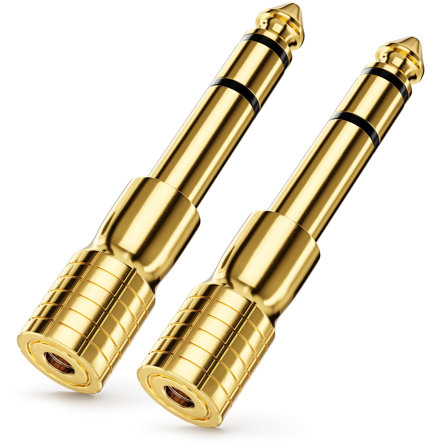 Adattatore Splitter Da 3x Spina Maschio Mono Da 6,35 Mm A Doppia Presa Femmina~p146462423 - Foto 4