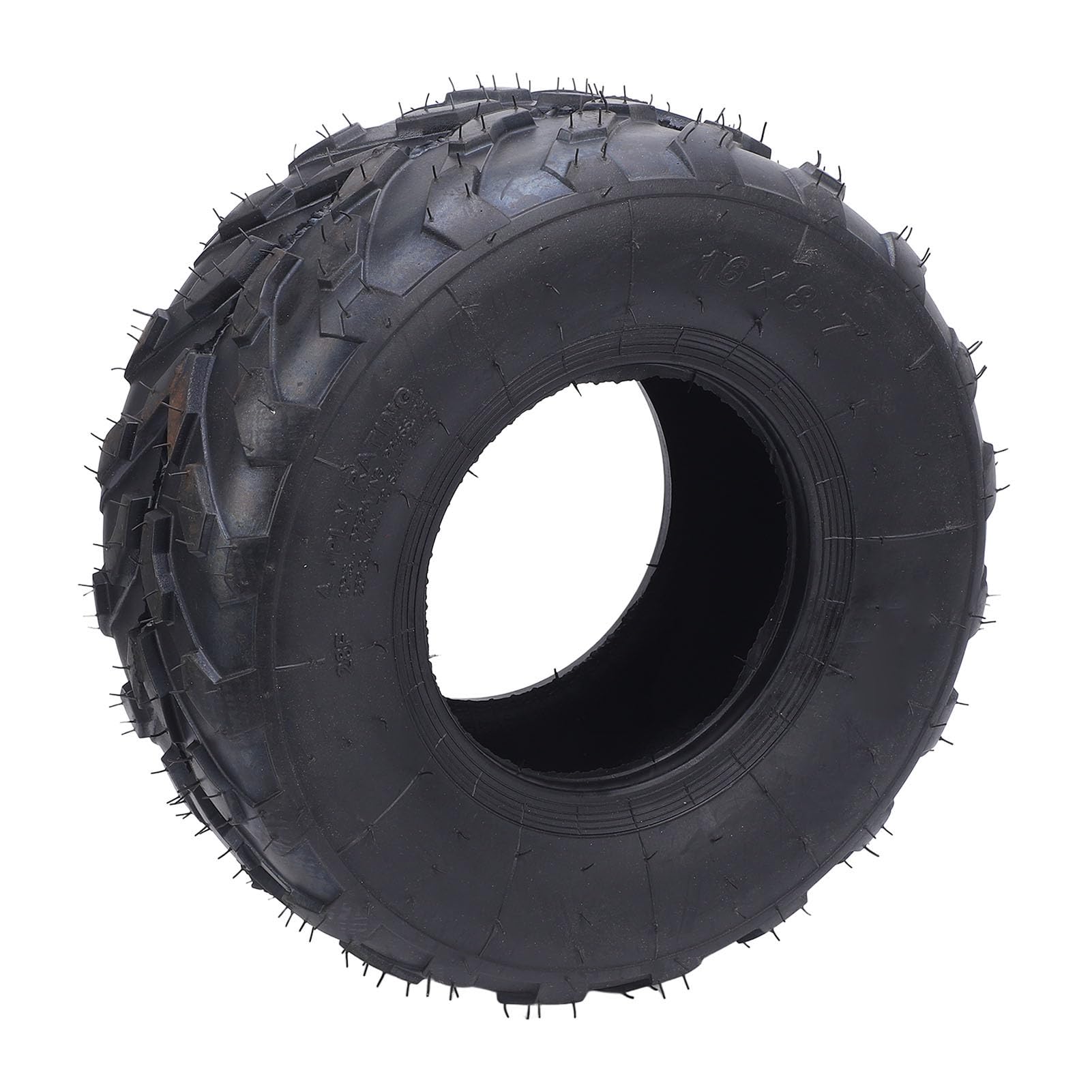 16x8-7 ATV-Reifen aus Gummi mit Verbessertem Grip, Pannensicherer Ersatzreifen für Quad, Off-Road, Go-Kart, Golfwagen, Mini-Fahrrad