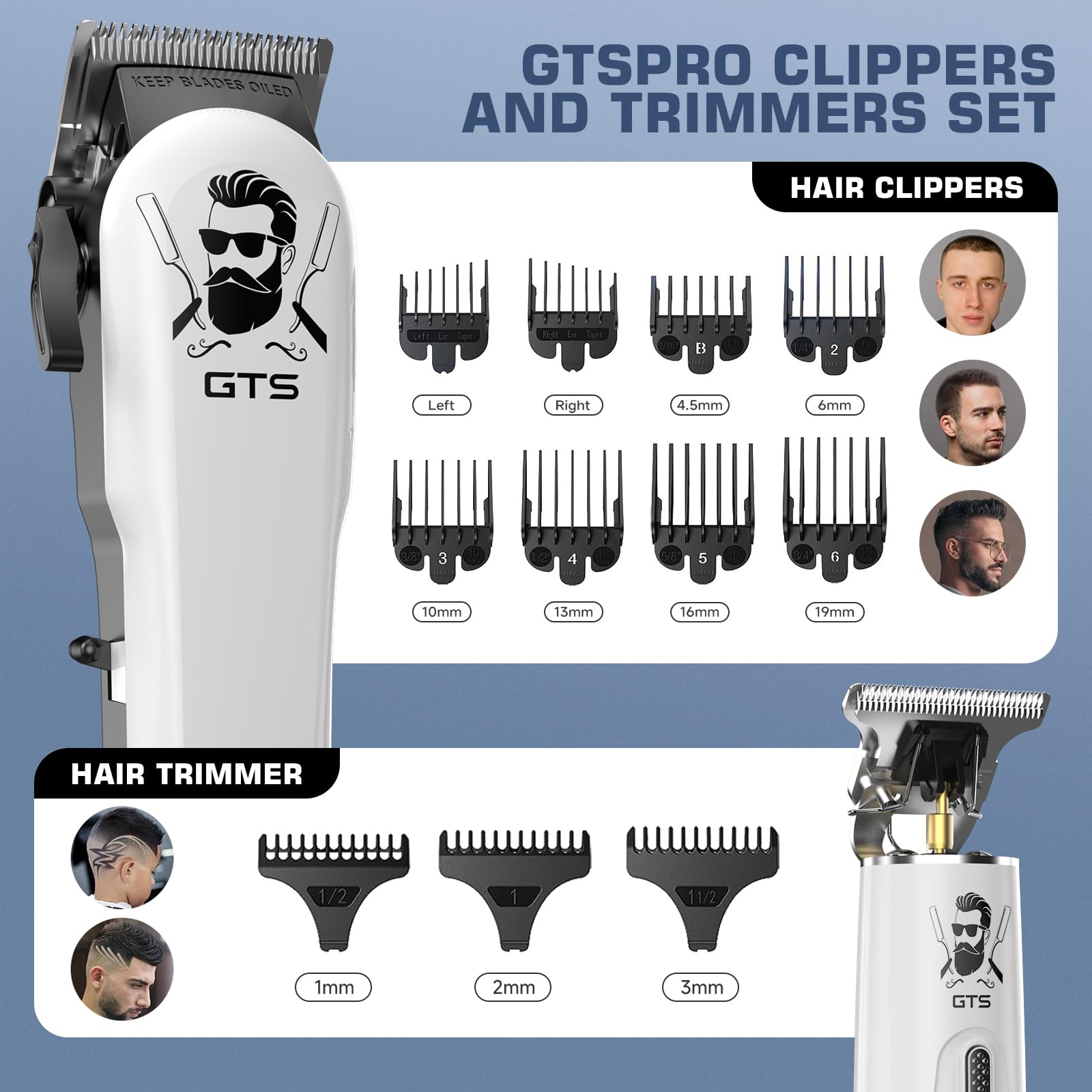 値下げ　Zipper Professional Trimmer 302 Kit Amazon.com: GTSPro Hair Clippers for Men, Clippers and Trimmers