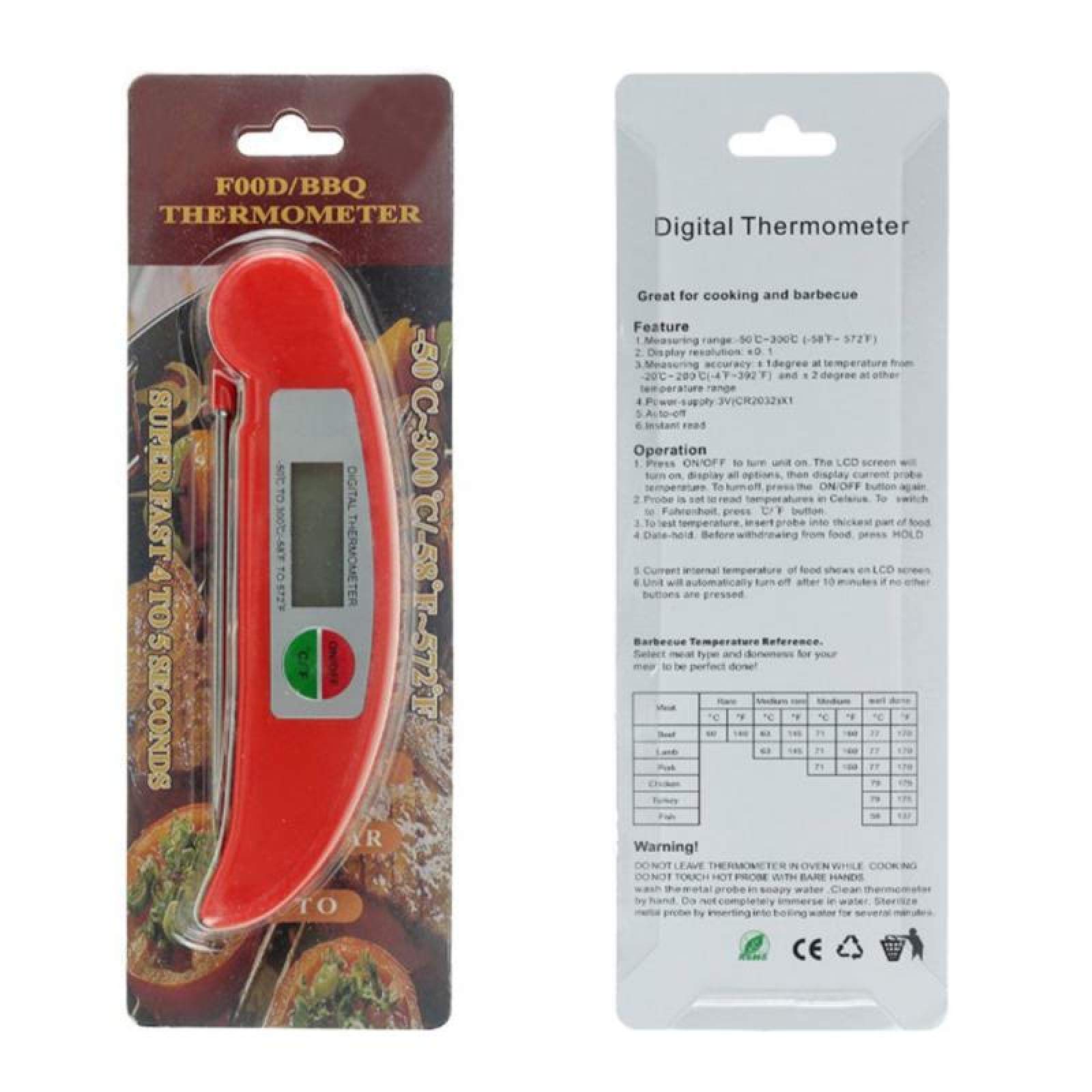Termometr do mięsa cyfrowy termometr kuchenny Elektroniczny termometr do grilla