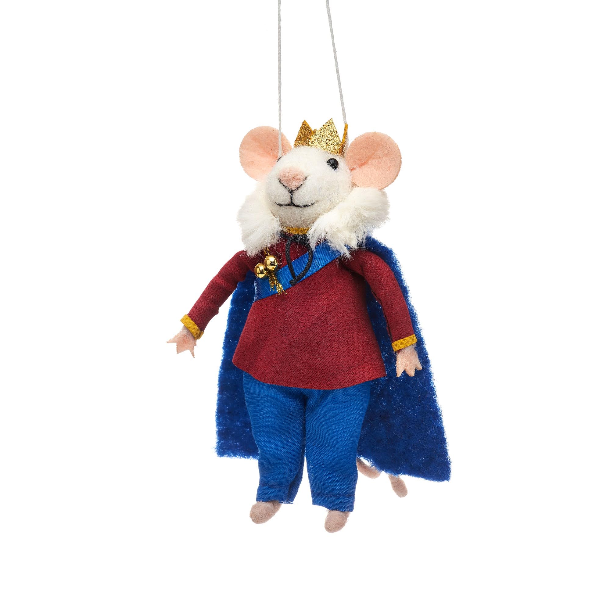 Sass & Belle King Mouse Hanging Decoration