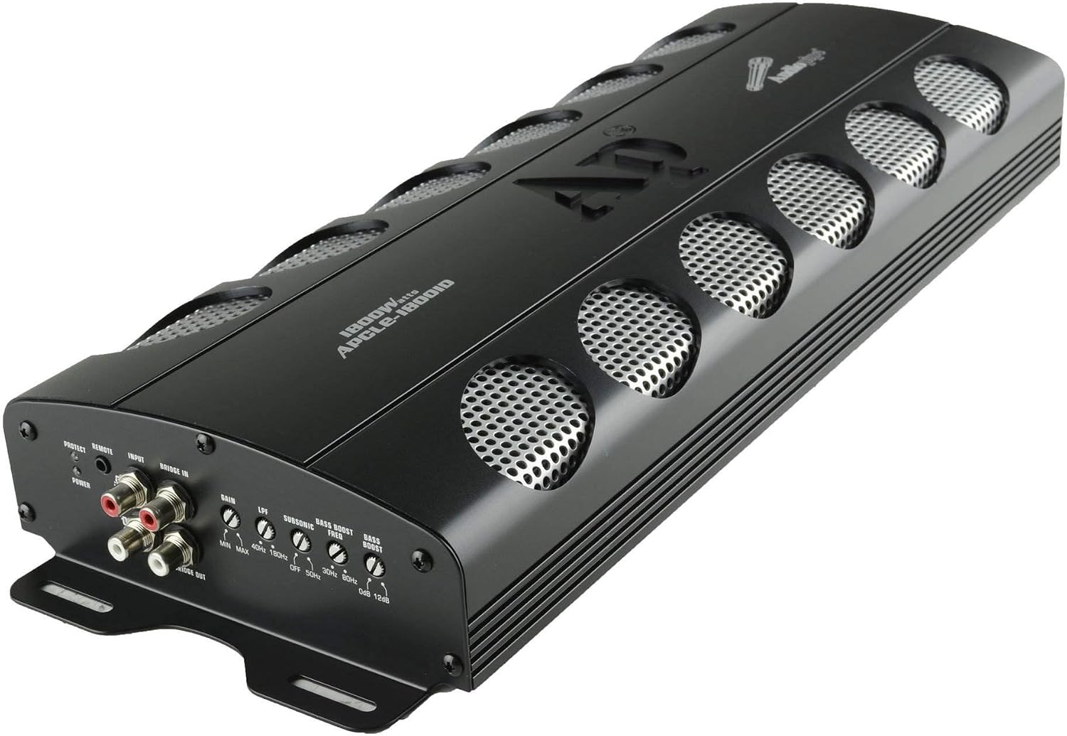 Flаѕh Dеаlѕ - 40% оƒƒ Audiopipe APCLE-18001D Class D 1800 Watt RMS Monoblock Amp Kit Car Audio Sound System Amplifier with Bass Knob and Overload Protection, Black (2 Pack)