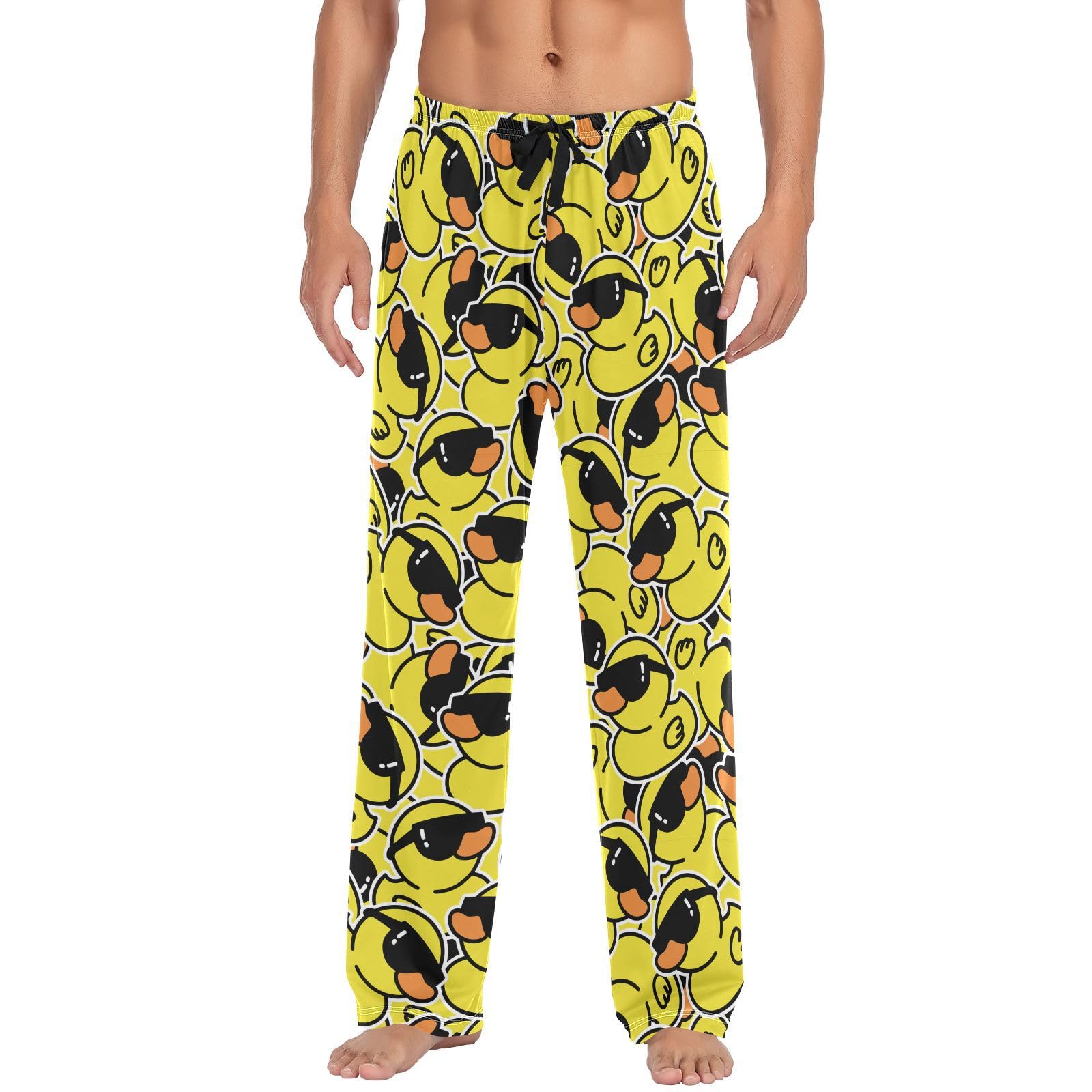 Ollabaky Pajama Pants for Men PJs Bottoms Sleep Lounge Pants with Pockets, S M L XL XXL