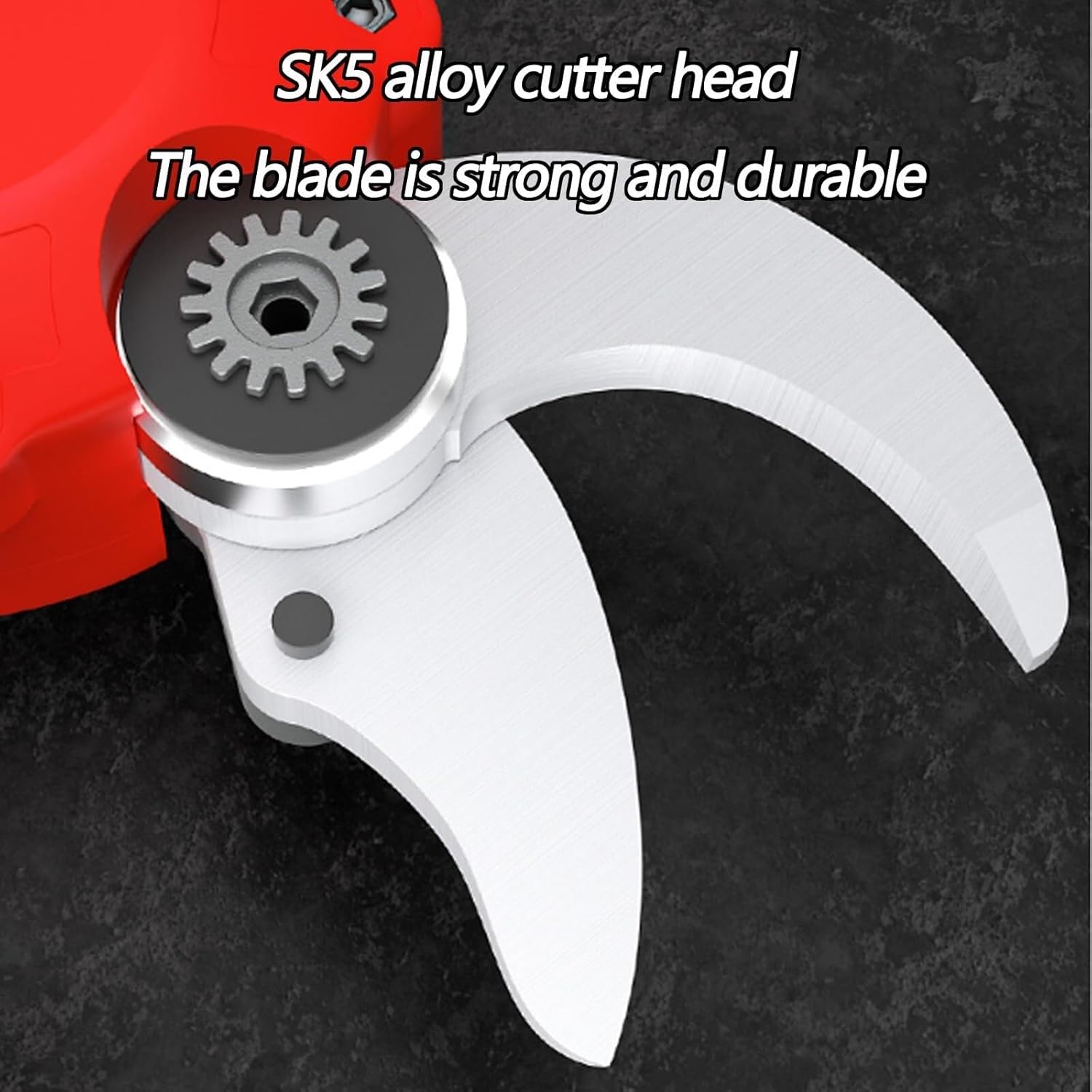 Electric Pruning Shears, Professional Electric Pruning Battery Powered, Branch Pruning Shears with Rechargeable 21v Lithium Battery, Suitable for Orchard Pruning (A)