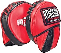 Ringside Mini Boxing Punch Mitt Small - Compact Leather Focus Pads for Precision Accuracy Training