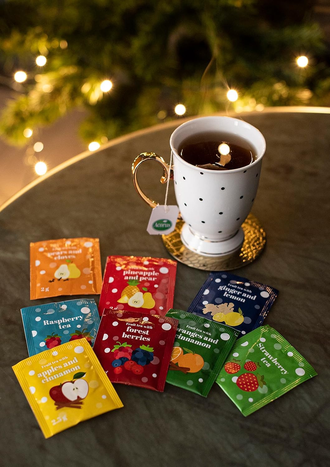 Calendario de Adviento 2025 de Té de Acorus, 24 Bolsitas de Te Navidad para la Cuenta Atrás, Calendario Adviento 2025 - Idea de Regalo para el Período Festivo de Invierno — view 5