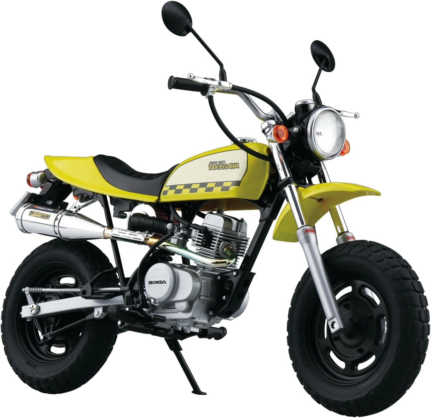 Aoshima Honda AC16 Ape 50 ’06 Custom Takegawa Specification 1:24 Scale Model Kit