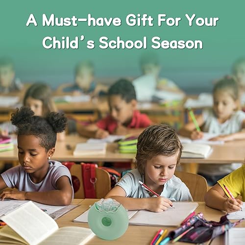 Miniatura 10 de Botella de agua de dona de 13 onzas con popote para niños, sin BPA y a prueba de fugas, botella deportiva para niñas, botella de bebida con correa