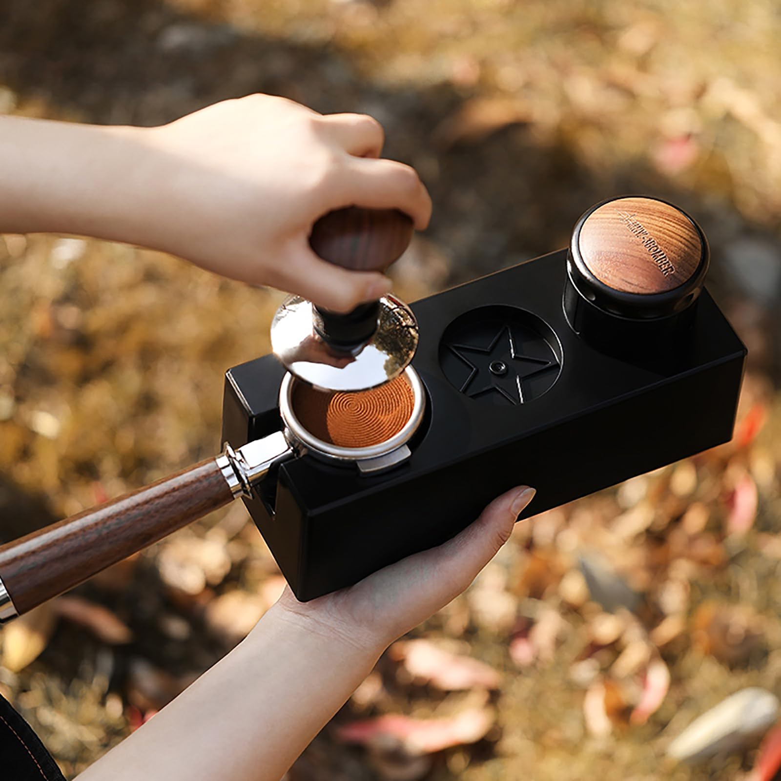 Mhw-3bomber Yu Tamper Caffè 58mm MHW-3BOMBER - Pressa Professionale Con