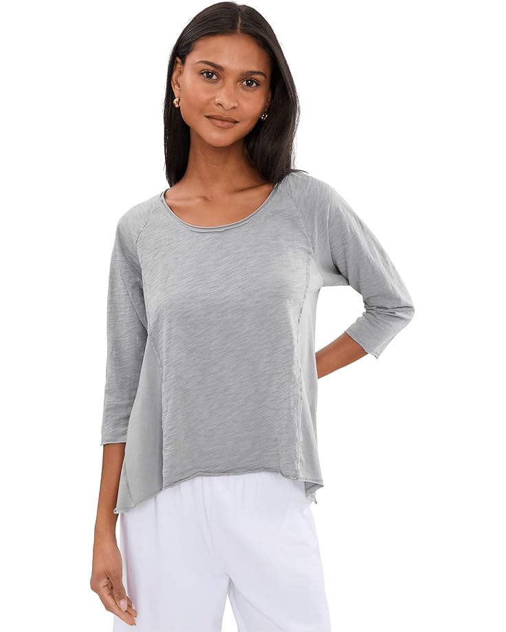Mod-o-doc 3/4 Sleeve Scoop Neck Tee - Main View