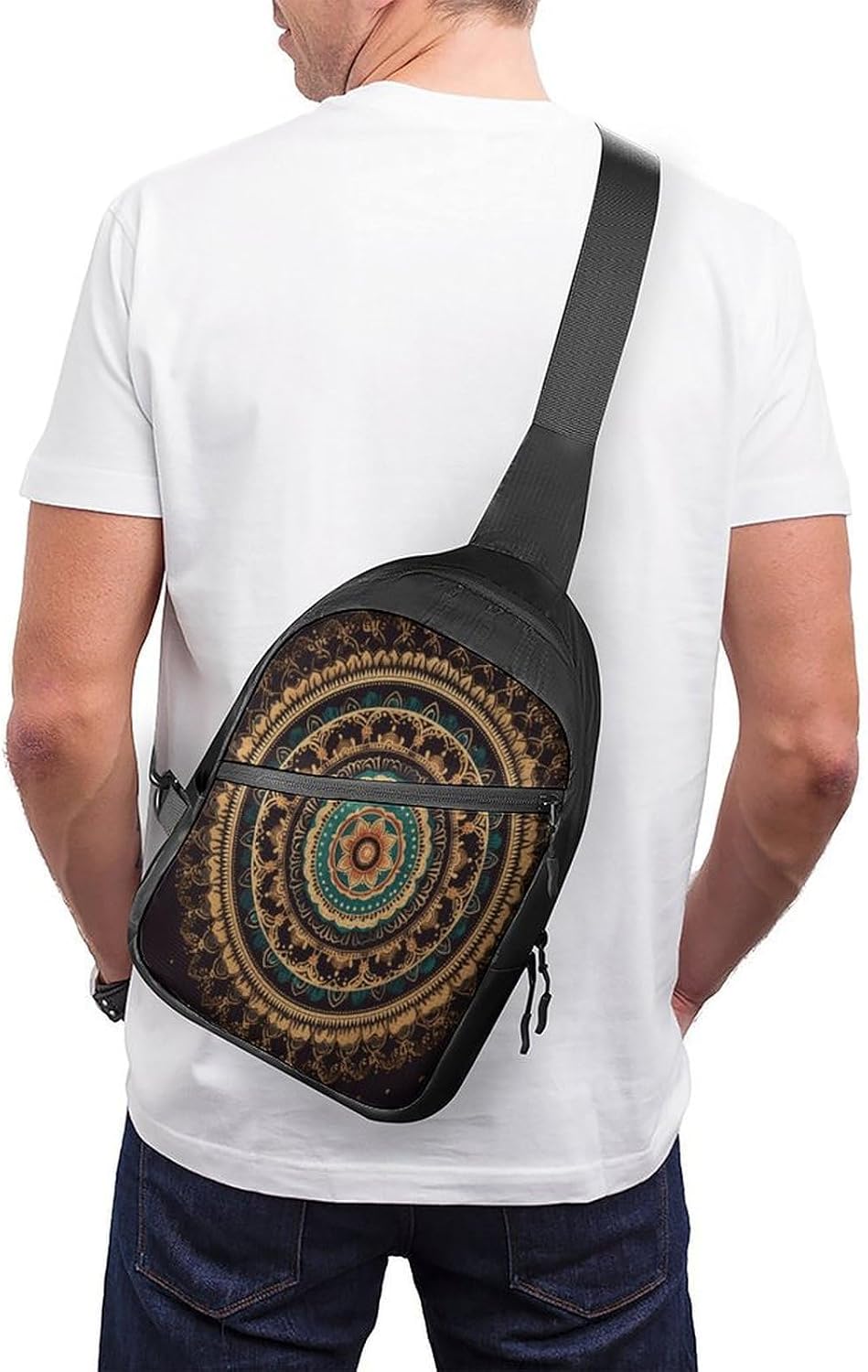 Mandala Chest Bag Waist Pack Crossbody Bags image 4