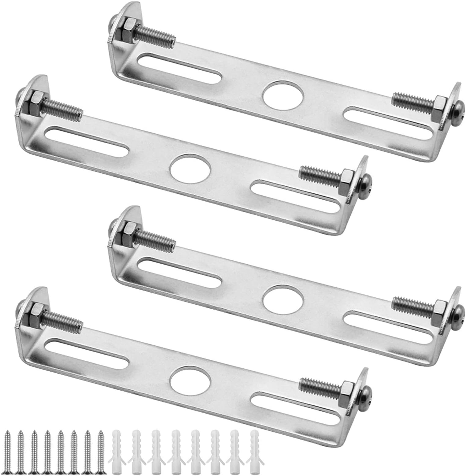 [4 Pack] Ceiling Light Fixture Bracket 90mm Ceiling Pendant Light Fitting Ceiling Lamp Cover Plates Light Fixing Ceiling Rose Plate Bracket with Accessories for Chandelier Lighting Suspension