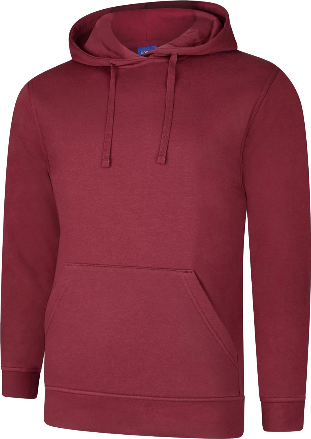 Uneek Uc509 Deluxe Hooded Sweatshirt Maroon S