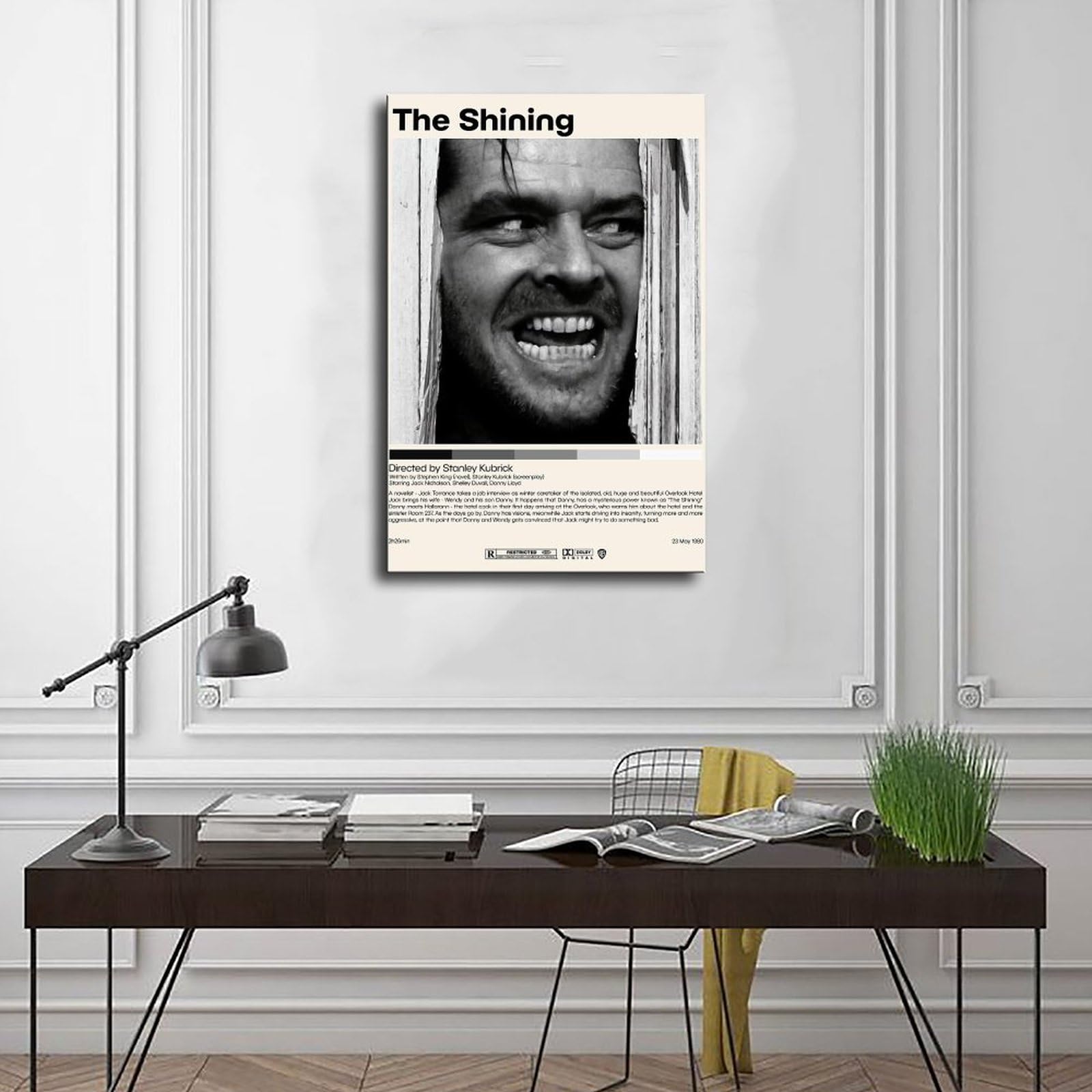 Affiche SHINING Stanley Kubrick Jack Nicholson Shelley Duvall Horreur
